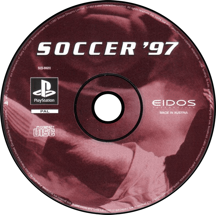 Soccer '97 media 7 for Playstation